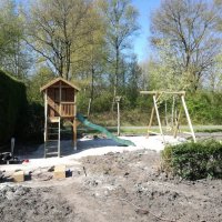 Hout speeltoestel Roden 2